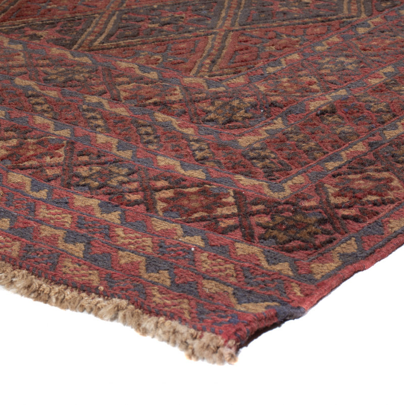 Kelim Afghan Teppich 156x193cm - mehrfarbig