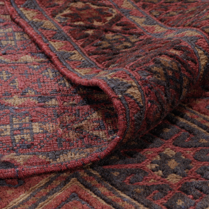 Kelim Afghan Teppich 156x193cm - mehrfarbig
