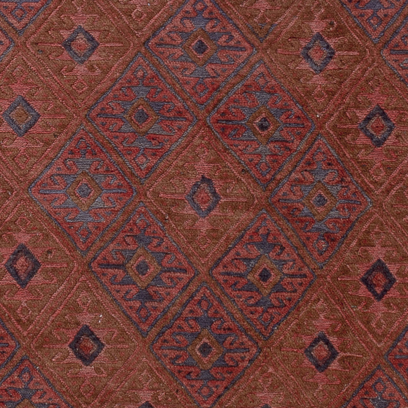 Kelim Afghan Teppich 153x191cm - mehrfarbig