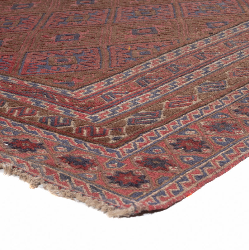 Kelim Afghan Teppich 153x191cm - mehrfarbig