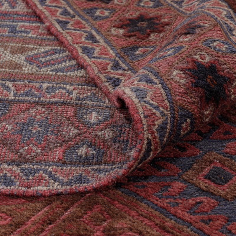 Kelim Afghan Teppich 153x191cm - mehrfarbig