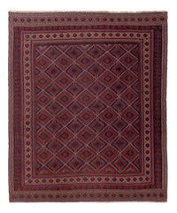 Kelim Afghan Teppich 146x177cm - mehrfarbig – product image
