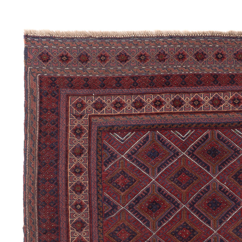 Kelim Afghan Teppich 146x177cm - mehrfarbig