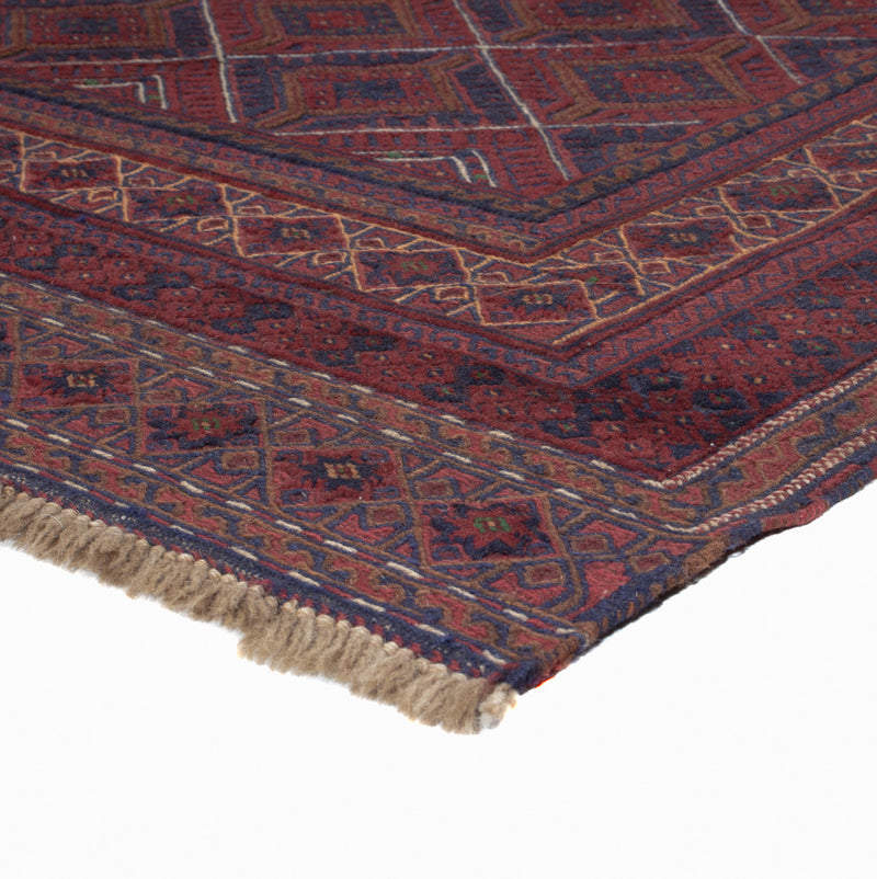 Kelim Afghan Teppich 146x177cm - mehrfarbig