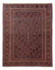 Kelim Afghan Teppich 145x190cm - mehrfarbig