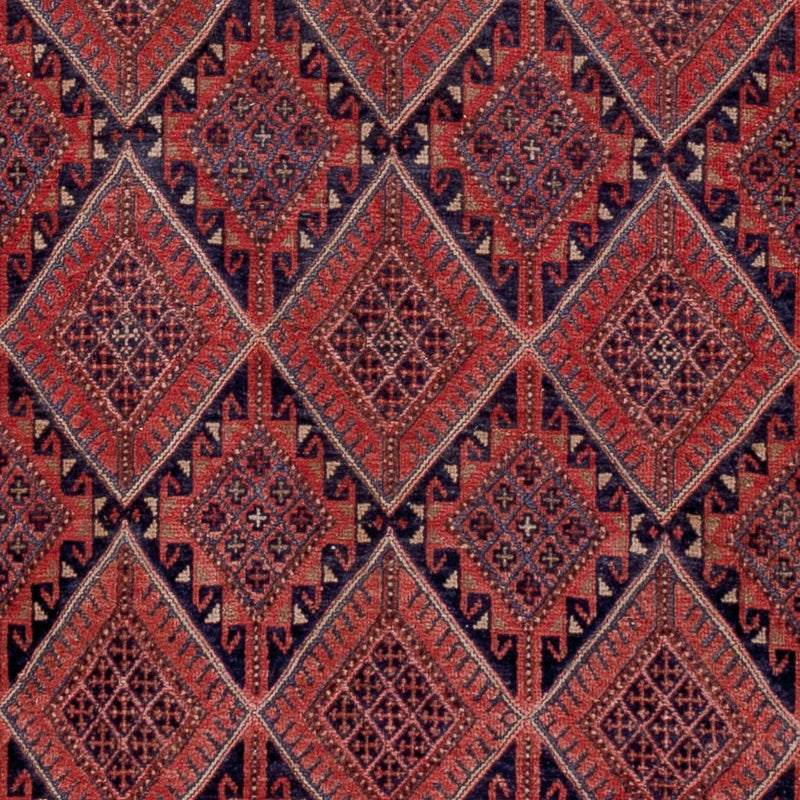 Kelim Afghan Teppich 132x172cm - mehrfarbig
