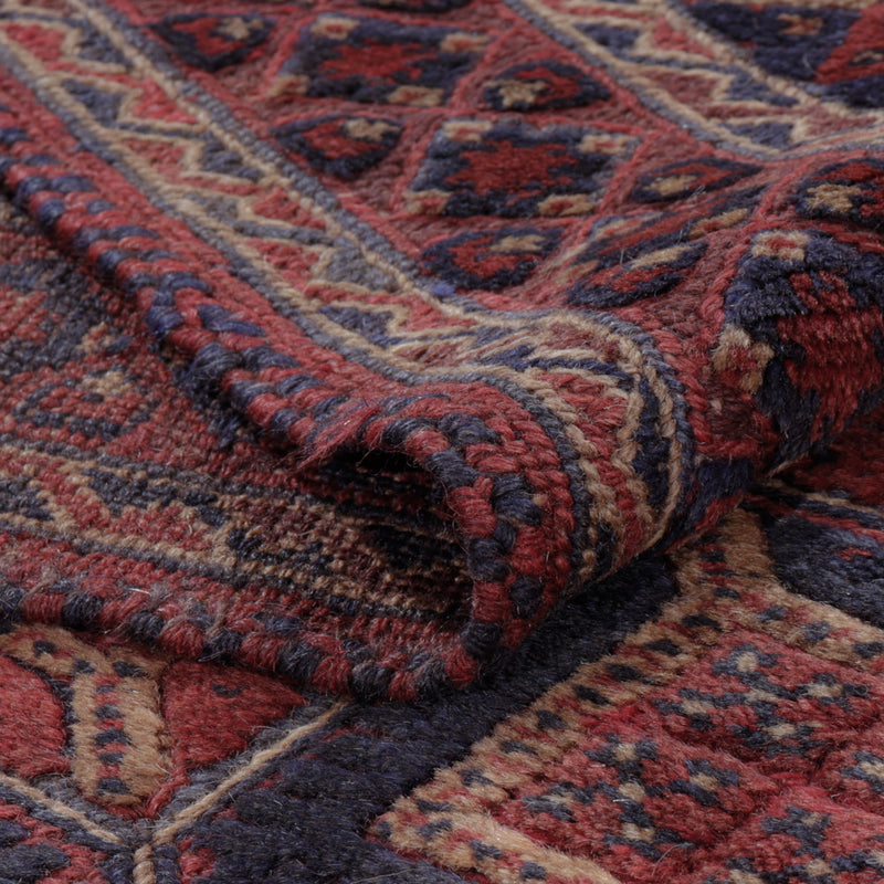 Kelim Afghan Teppich 137x197cm - mehrfarbig