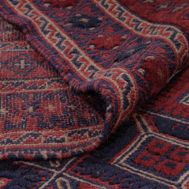 Kelim Afghan Teppich 162x193cm - mehrfarbig