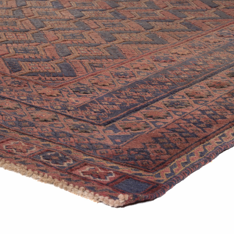 Kelim Afghan Teppich 152x200cm - mehrfarbig