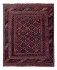 Kelim Afghan Teppich 144x179cm - mehrfarbig – product image