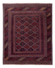 Kelim Afghan Teppich 144x179cm - mehrfarbig