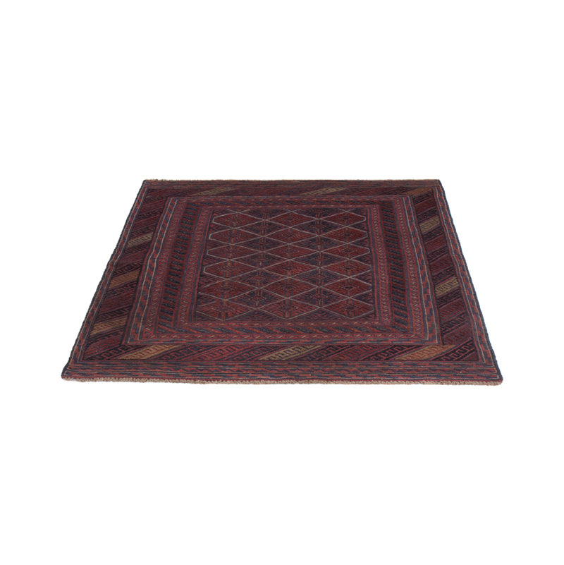 Kelim Afghan Teppich 144x179cm - mehrfarbig