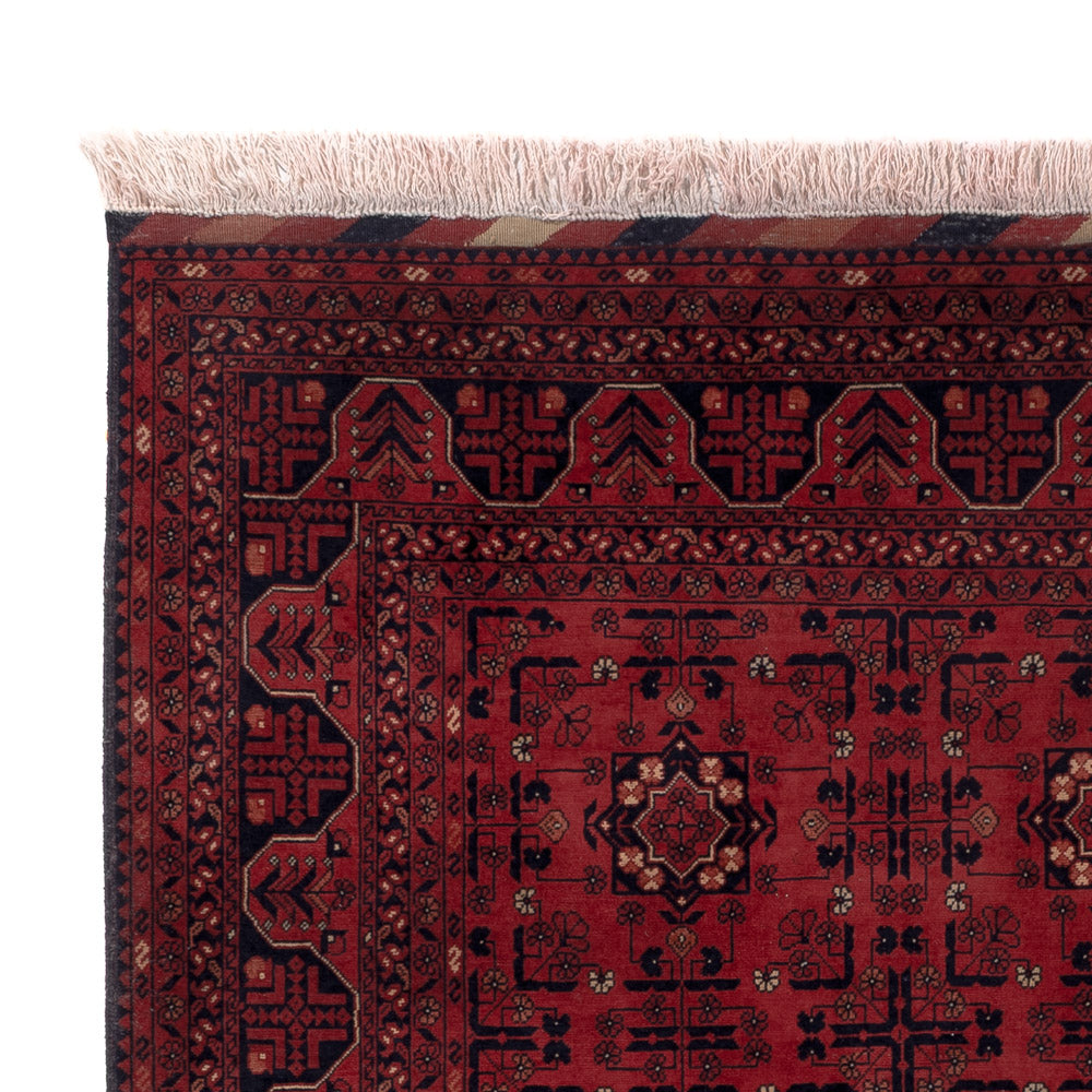 Afghan Teppich 155x196cm - Orientteppich - rot