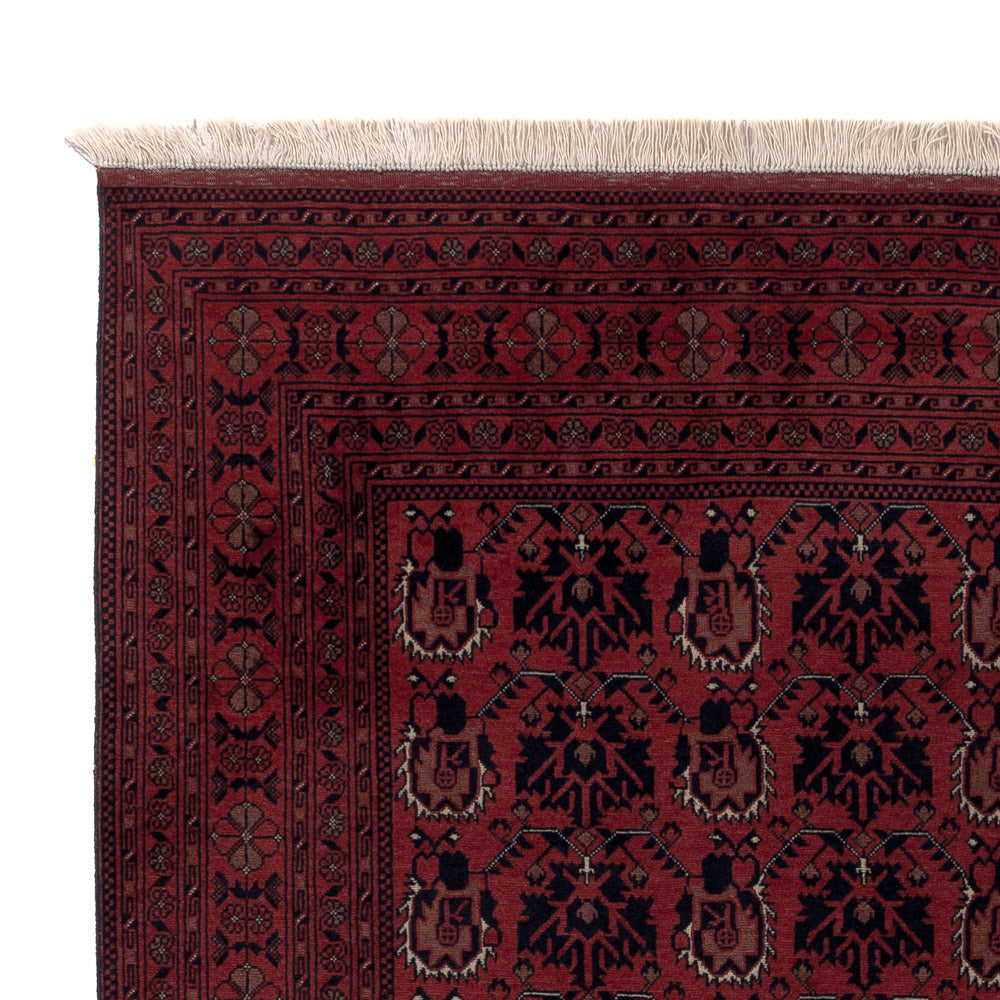 Afghan Teppich 149x195cm - Orientteppich - rot
