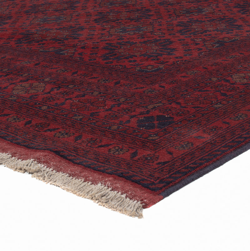 Afghan Teppich - Kunduz - 205 x 298 cm - rot