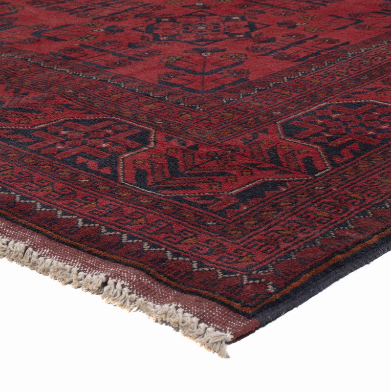 Afghan Teppich - Kunduz - 205 x 291 cm - rot