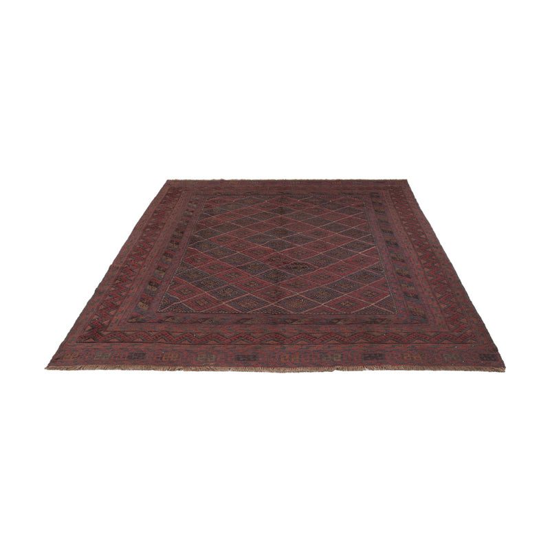 Kelim Afghan Teppich 198x272cm - mehrfarbig