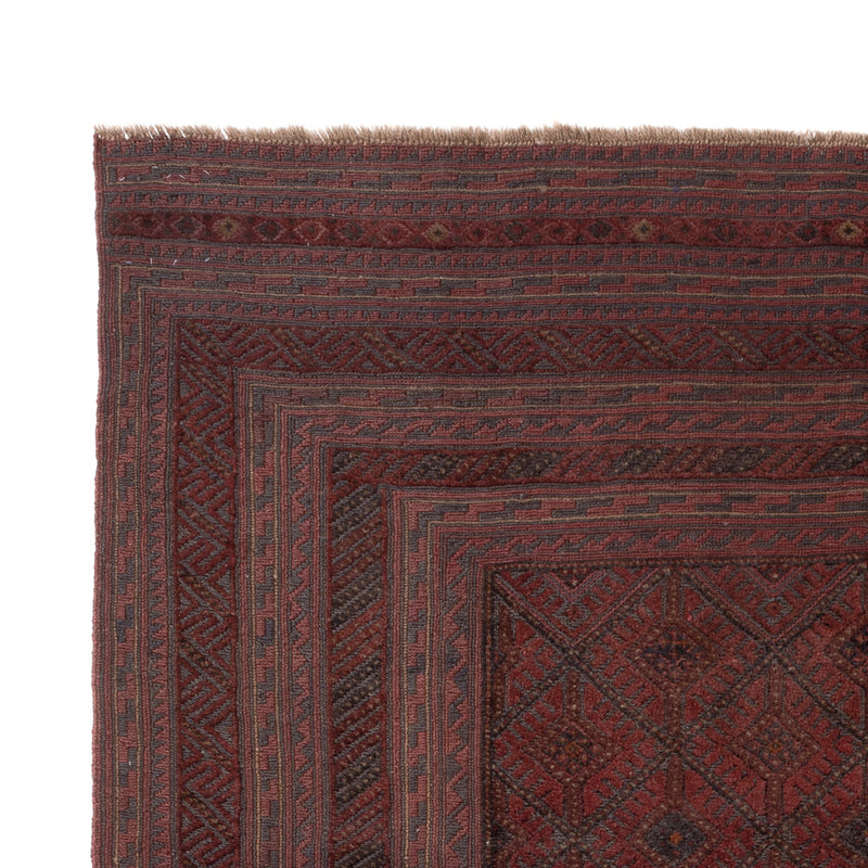 Kelim Afghan Teppich 205x276cm - mehrfarbig