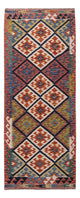 Läufer Kelim - Splash - 84 x 204 cm - mehrfarbig