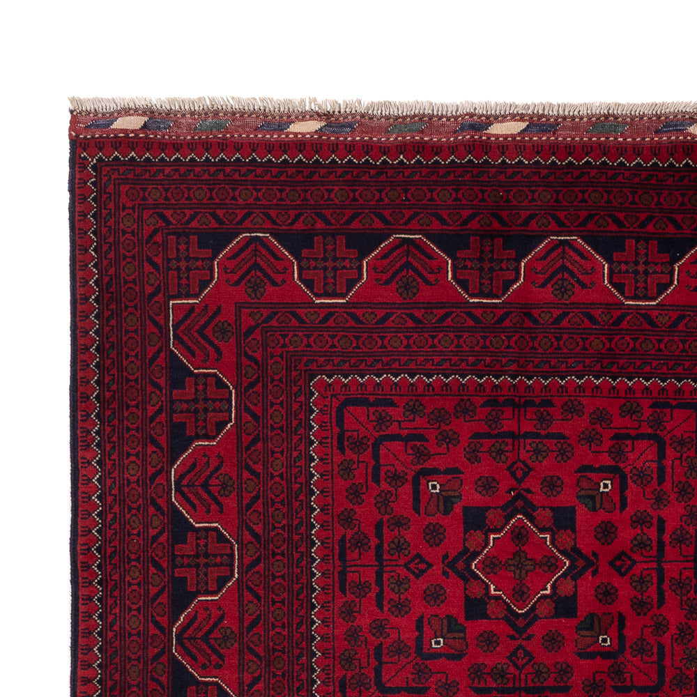 Khal Mohammadi Teppich 167x235cm - Orientteppich - dunkelrot
