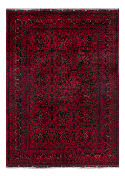 Khal Mohammadi Teppich 175x237cm - Orientteppich - dunkelrot