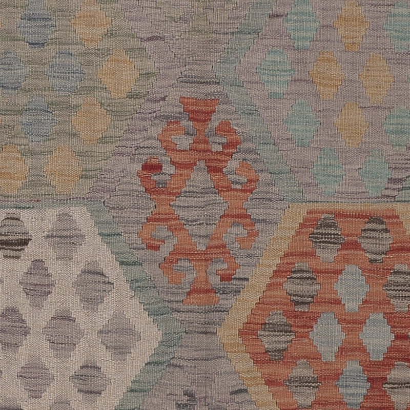 Kelim Maimene Teppich 203x286cm - mehrfarbig