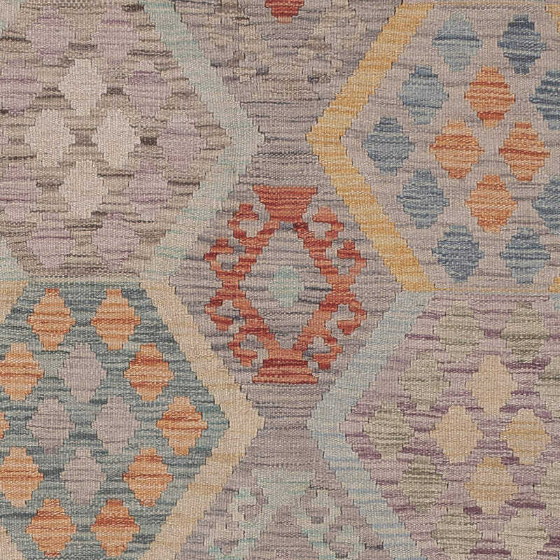 Kelim Maimene Teppich 203x299cm - mehrfarbig
