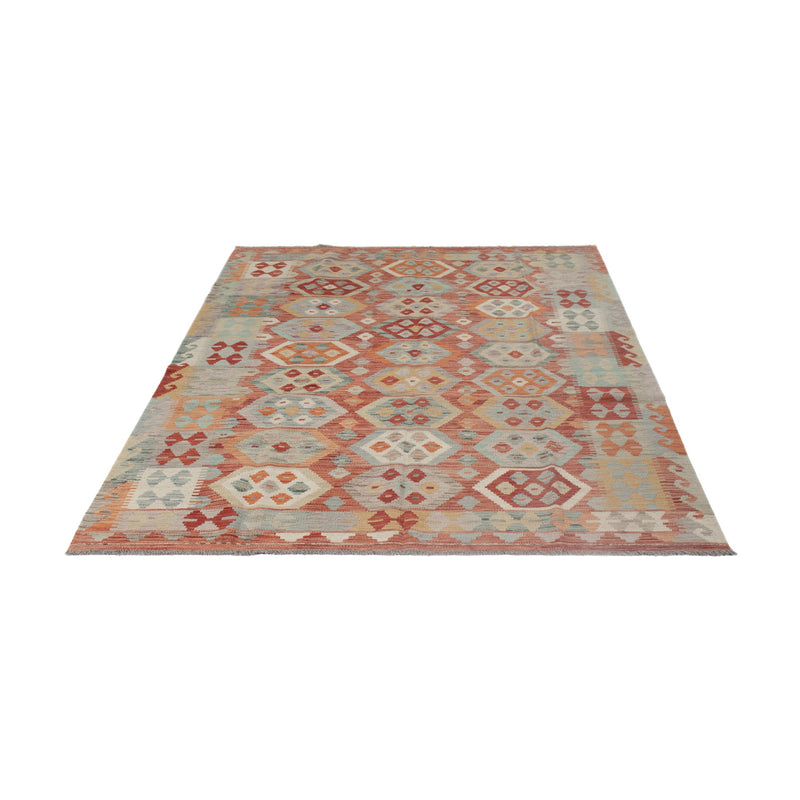 Kelim Maimene Teppich 170x235cm - mehrfarbig