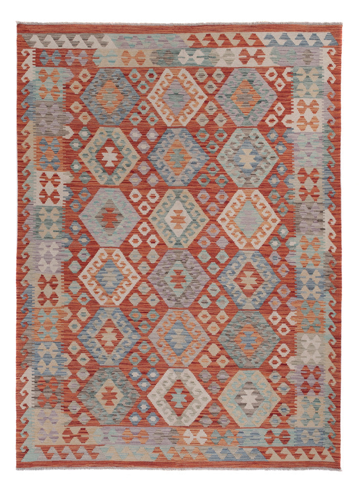 Kelim Maimene Teppich 180x251cm - mehrfarbig
