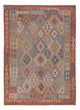 Kelim Maimene Teppich 153x202cm - mehrfarbig