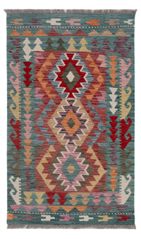 Kelim Maimene Teppich 74x127cm - mehrfarbig – product image