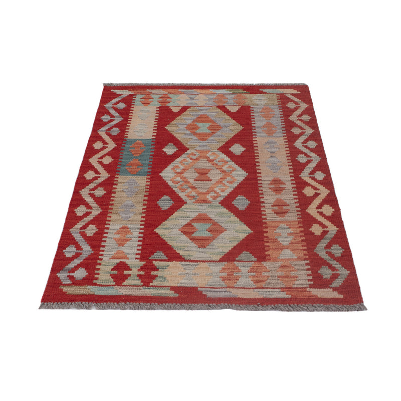 Kelim Maimene Teppich 80x123cm - mehrfarbig