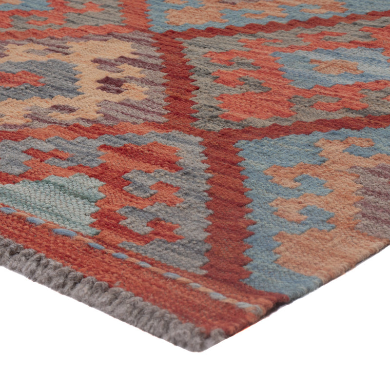 Kelim Maimene Teppich 78x138cm - mehrfarbig