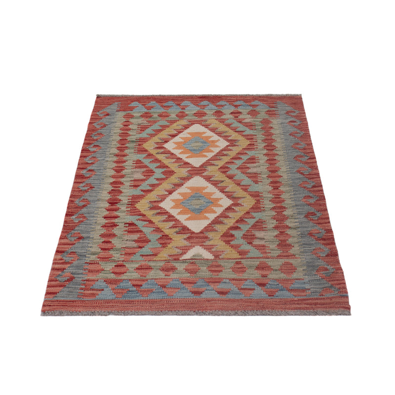 Kelim Maimene Teppich 82x123cm - mehrfarbig