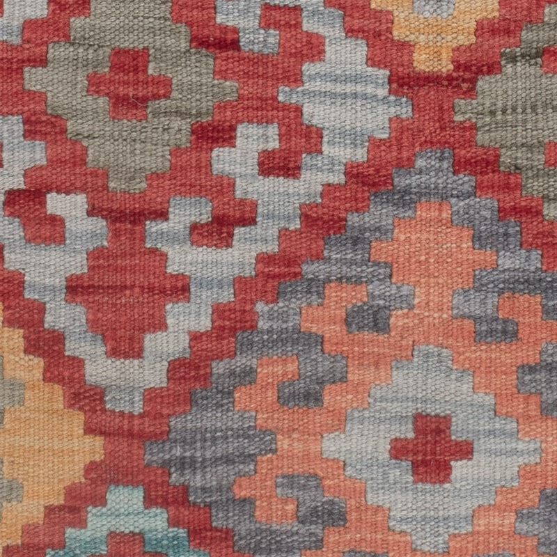 Kelim Maimene Teppich 79x130cm - mehrfarbig