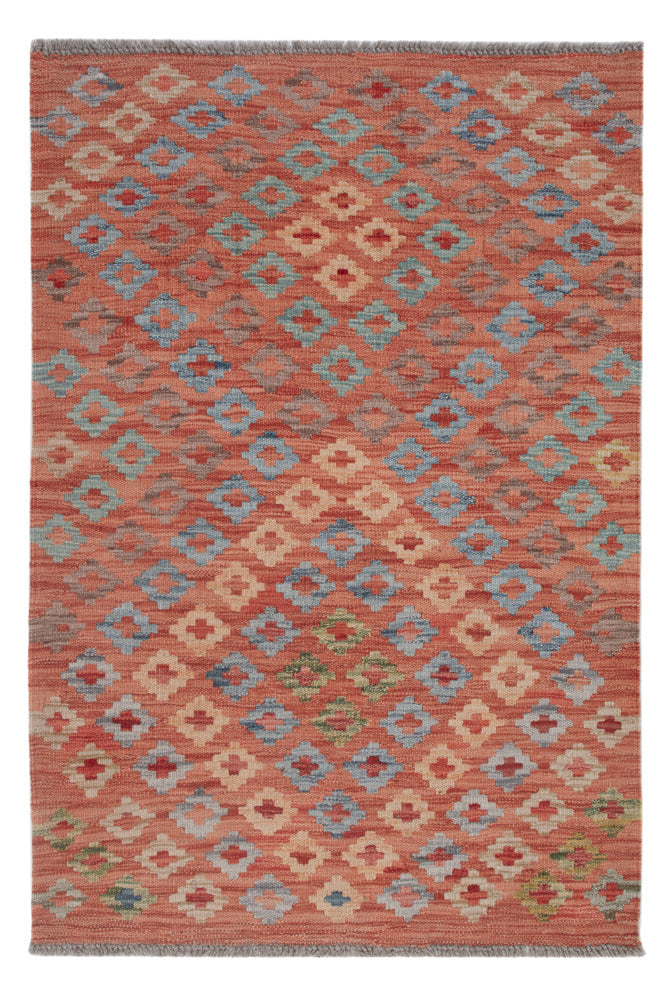 Kelim Maimene Teppich 80x118cm - mehrfarbig