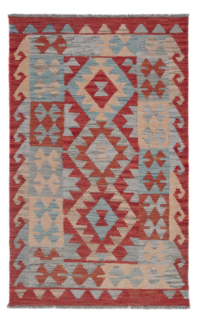 Kelim Maimene Teppich 76x123cm - mehrfarbig