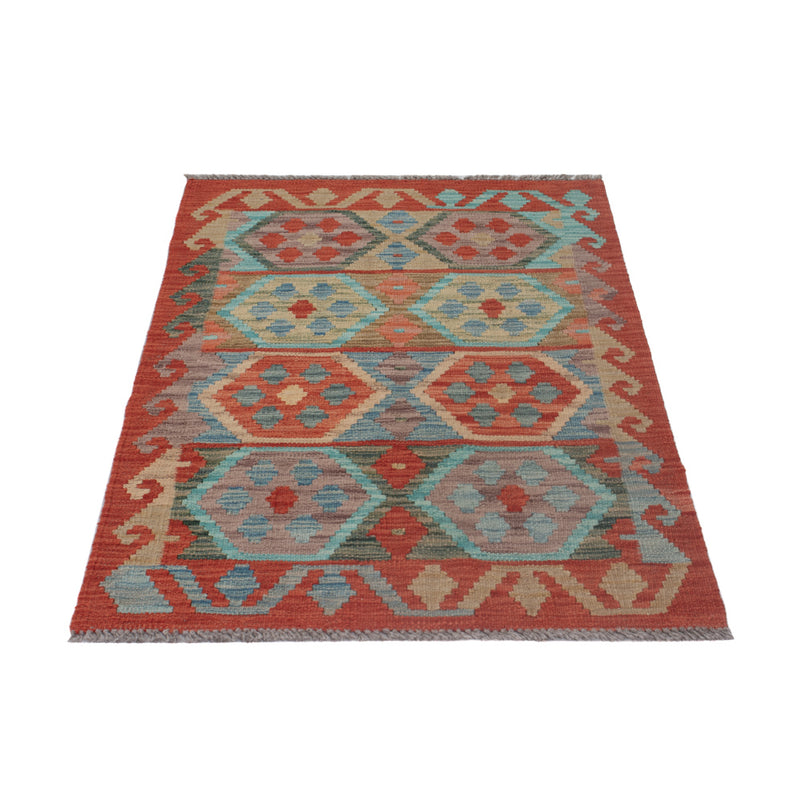 Kelim Maimene Teppich 72x124cm - mehrfarbig
