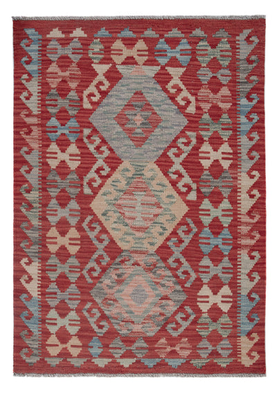 Kelim Maimene Teppich 83x122cm - mehrfarbig