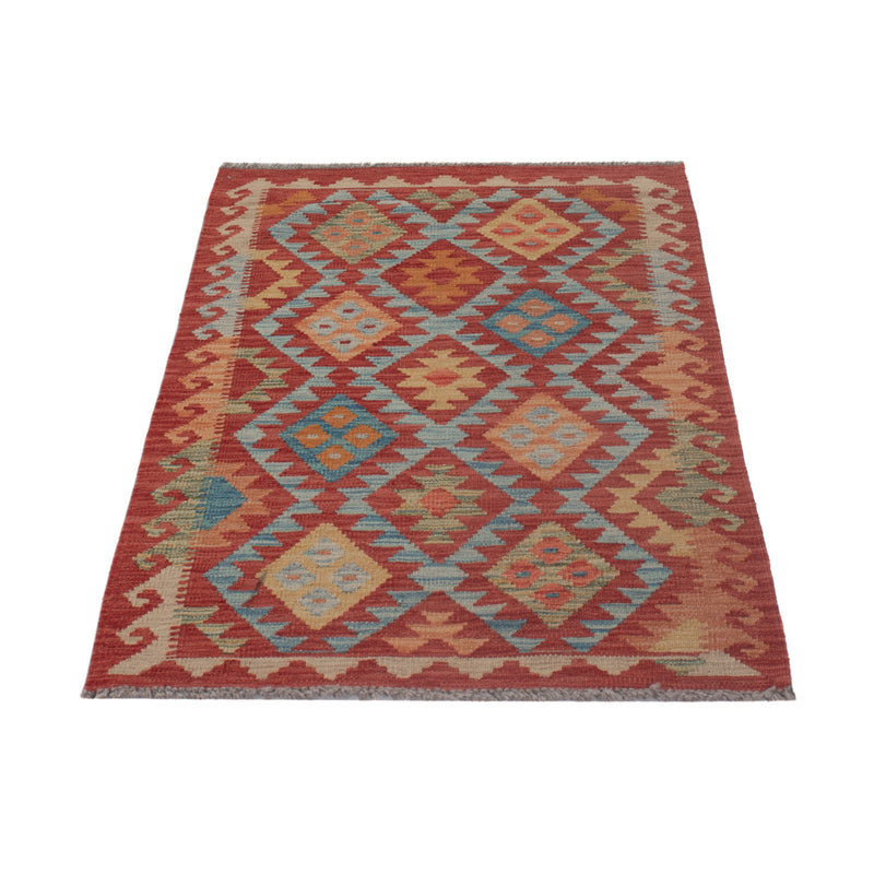 Kelim Maimene Teppich 80x131cm - mehrfarbig