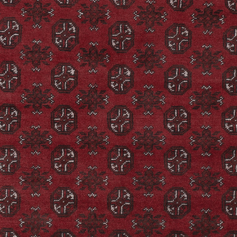 Afghan Teppich - Filpa - 198 x 288 cm - dunkelrot