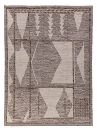 Berber Teppich 253x349cm - Wollteppich - dunkelgrau – product image