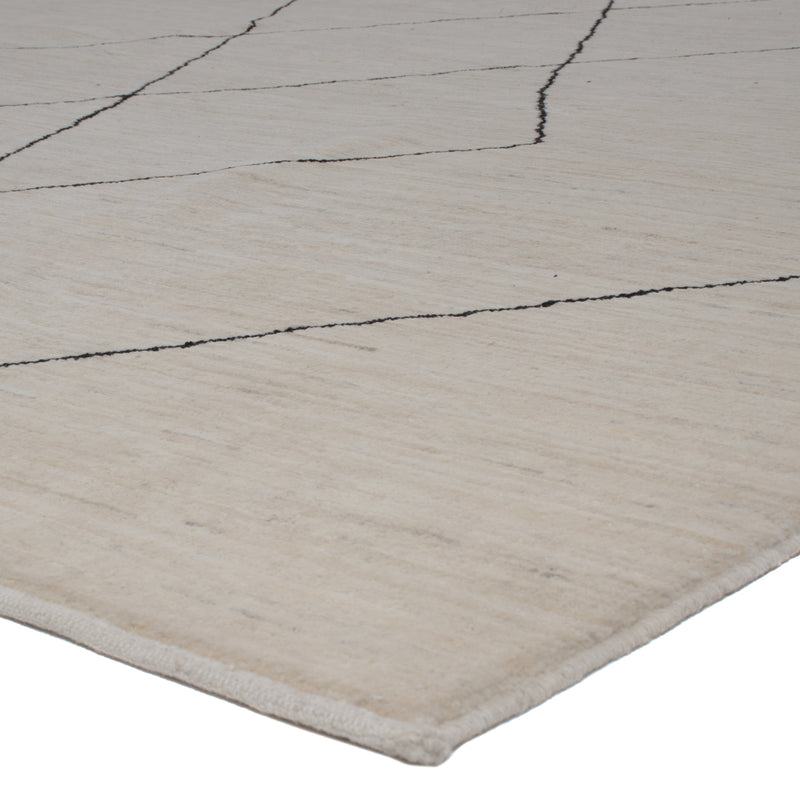 Berber Teppich 247x345cm - Wollteppich - grau