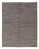 Berber Teppich 183x234cm - Wollteppich - dunkelgrau