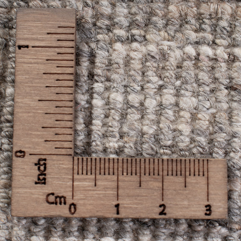 Berber Teppich 183x234cm - Wollteppich - dunkelgrau
