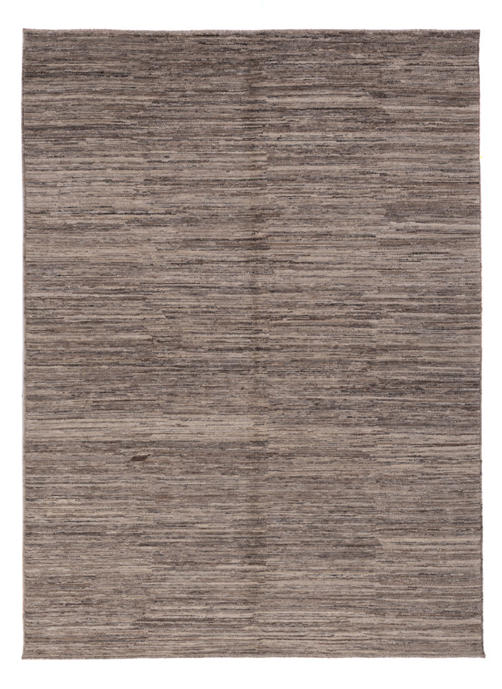 Berber Teppich 168x238cm - Wollteppich - dunkelgrau