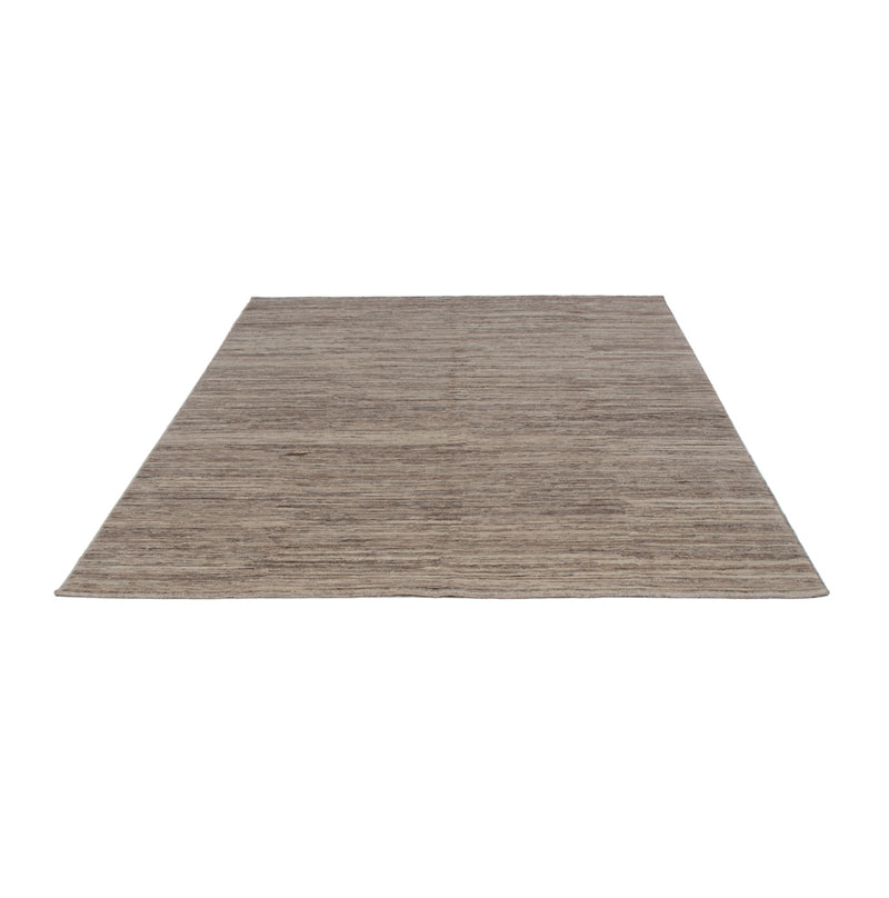 Berber Teppich 168x238cm - Wollteppich - dunkelgrau