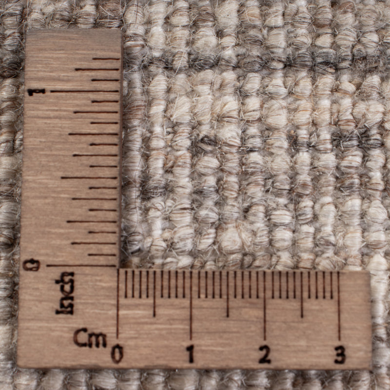 Berber Teppich 168x238cm - Wollteppich - dunkelgrau