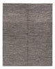 Berber Teppich 185x238cm - Wollteppich - dunkelgrau