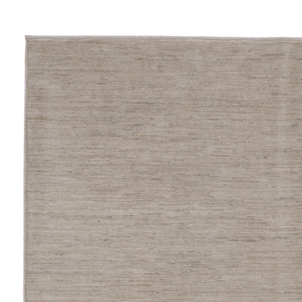 Berber Teppich 170x239cm - Wollteppich - hellgrau